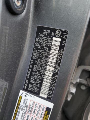 2T1KR32E78C695023 - 2008 TOYOTA MATRIX AUT XR GRAY photo 12