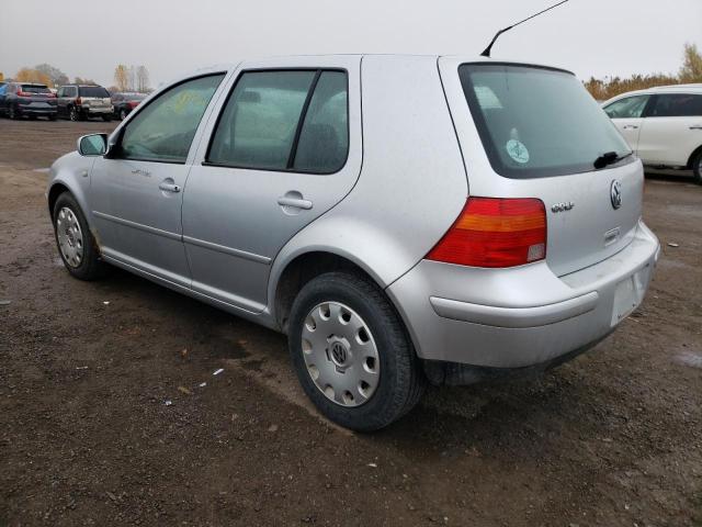 9BWGK21J334010410 - 2003 VOLKSWAGEN GOLF GLS SILVER photo 3