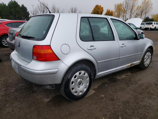 9BWGK21J334010410 - 2003 VOLKSWAGEN GOLF GLS SILVER photo 4