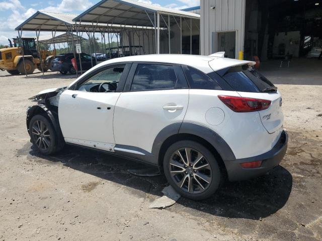 JM1DKBD76G0105067 - 2016 MAZDA CX-3 GRAND TOURING WHITE photo 2