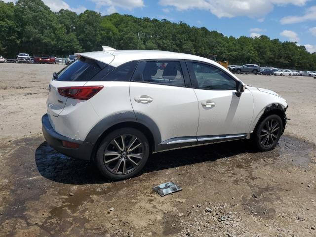 JM1DKBD76G0105067 - 2016 MAZDA CX-3 GRAND TOURING WHITE photo 3