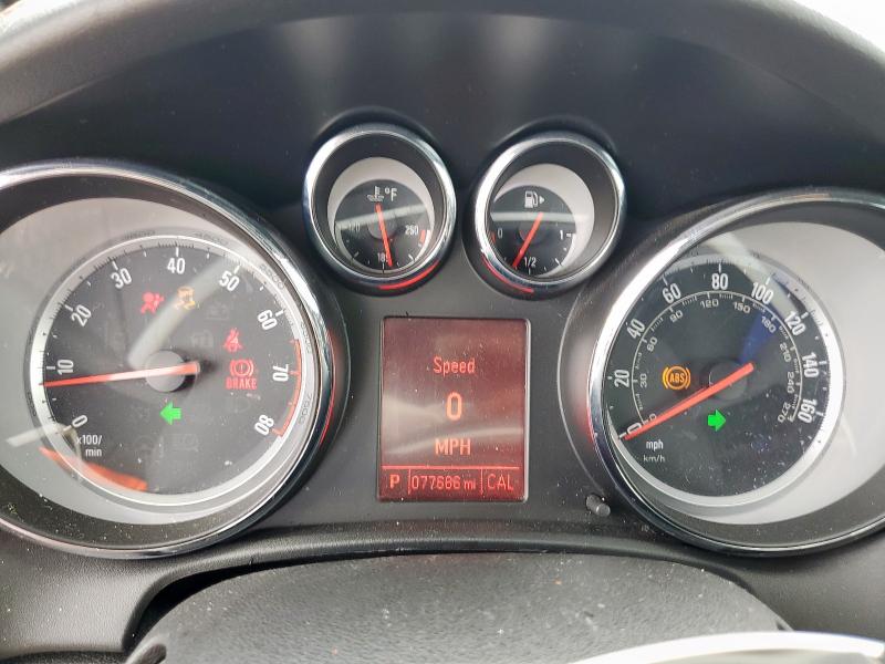 W04WJ3N5XKG351029 - 2019 BUICK CASCADA SPORT TOURING WHITE photo 9