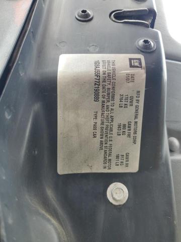 1G8AJ55F77Z190889 - 2007 SATURN ION LEVEL 2 TEAL photo 12