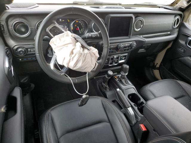 1C4JJXP60NW259869 - 2022 JEEP WRANGLER U SAHARA 4XE TAN photo 8