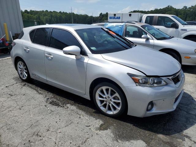 JTHKD5BH8C2116180 - 2012 LEXUS CT 200 SILVER photo 4