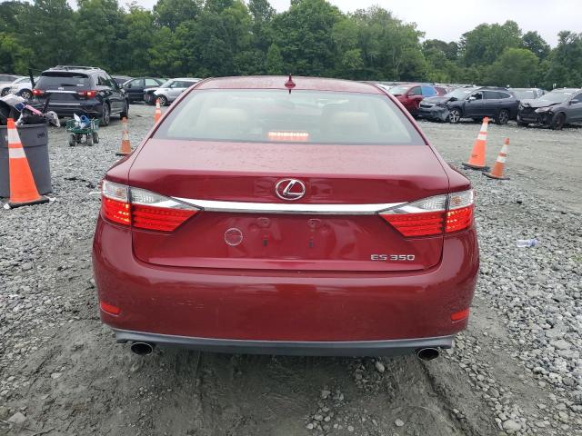 JTHBK1GGXE2134469 - 2014 LEXUS ES 350 RED photo 6