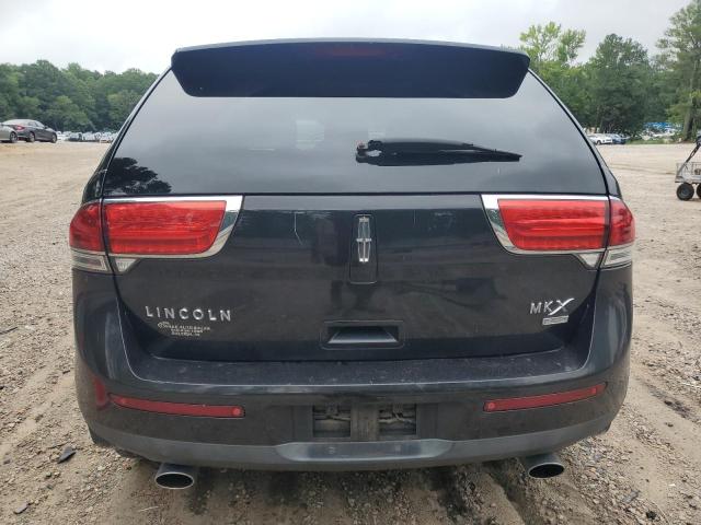 2LMDJ8JK1BBJ13535 - 2011 LINCOLN MKX BLACK photo 6