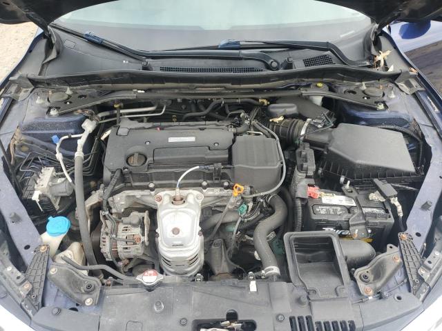 1HGCR2F81GA138048 - 2016 HONDA ACCORD EXL BLUE photo 11