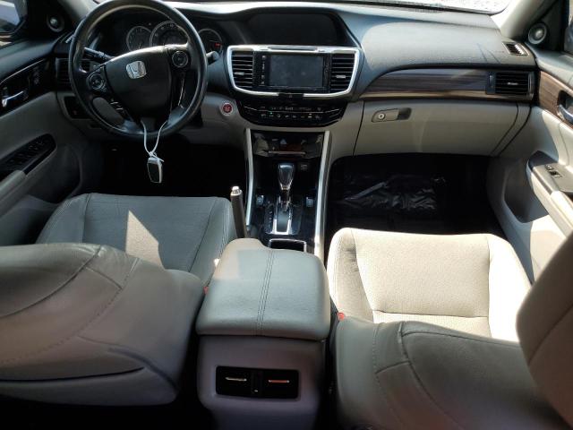 1HGCR2F81GA138048 - 2016 HONDA ACCORD EXL BLUE photo 8