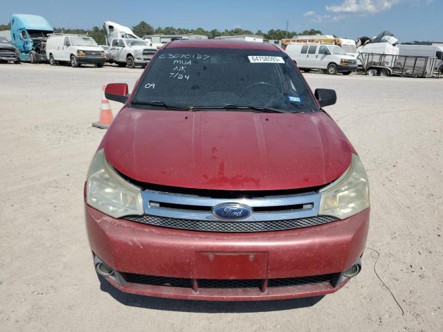 1FAHP36N49W269007 - 2009 FORD FOCUS SES RED photo 5