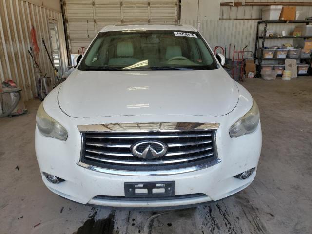 5N1AL0MN6EC548586 - 2014 INFINITI QX60 WHITE photo 5