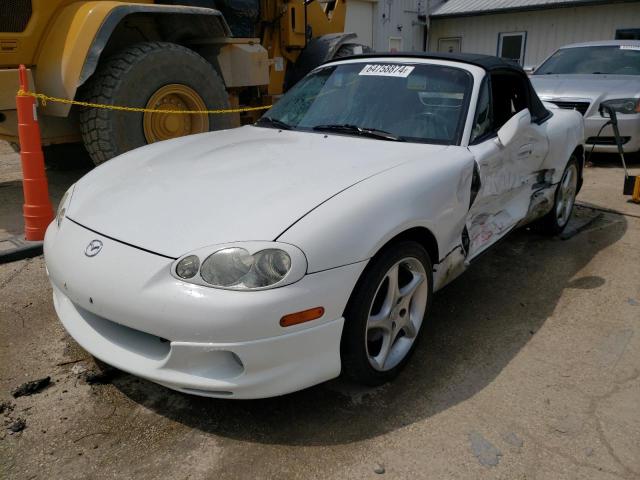 JM1NB353930304940 - 2003 MAZDA MX-5 MIATA BASE WHITE photo 1