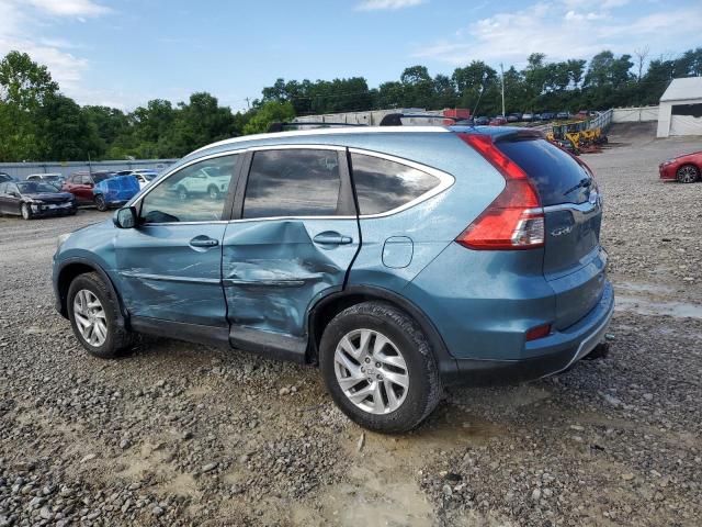 2HKRM4H7XGH615107 - 2016 HONDA CR-V EXL TEAL photo 2