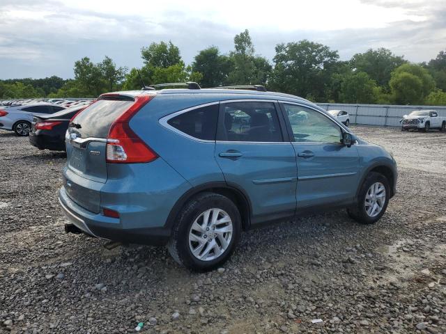 2HKRM4H7XGH615107 - 2016 HONDA CR-V EXL TEAL photo 3
