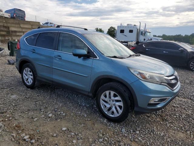 2HKRM4H7XGH615107 - 2016 HONDA CR-V EXL TEAL photo 4