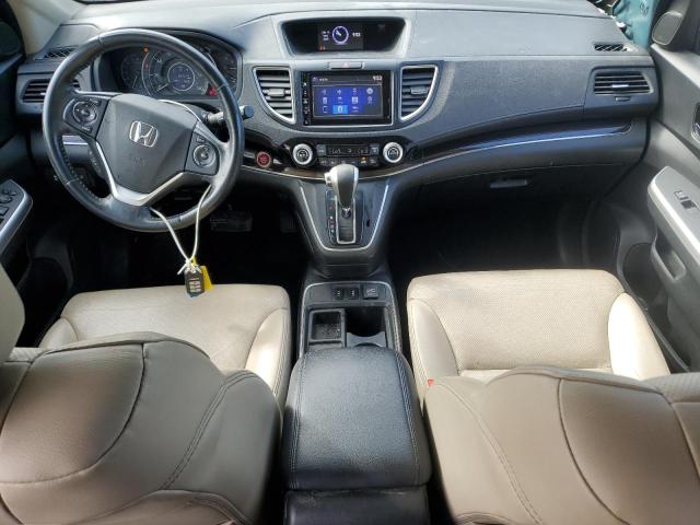 2HKRM4H7XGH615107 - 2016 HONDA CR-V EXL TEAL photo 8