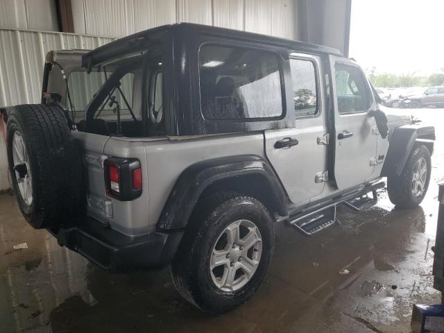 1C4HJXDG1NW168802 - 2022 JEEP WRANGLER U SPORT Gümüş fotoğraf 3