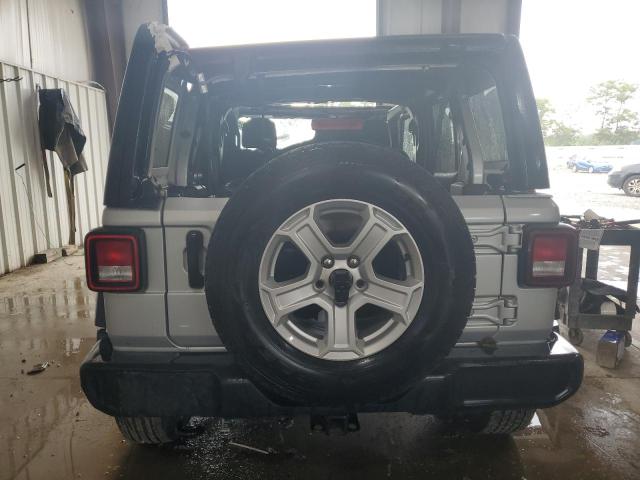 1C4HJXDG1NW168802 - 2022 JEEP WRANGLER U SPORT Gümüş fotoğraf 6