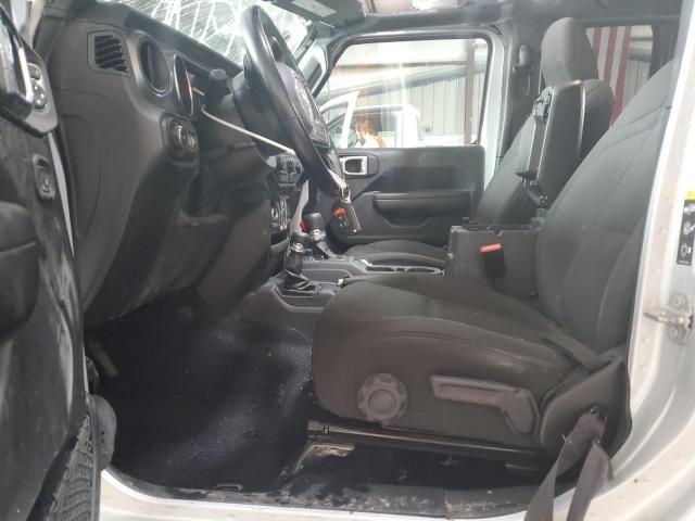 1C4HJXDG1NW168802 - 2022 JEEP WRANGLER U SPORT Gümüş fotoğraf 7