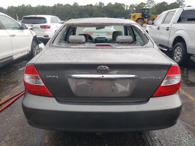 4T1BE32K14U913998 - 2004 TOYOTA CAMRY LE GRAY photo 6