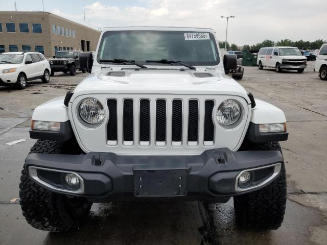1C4HJXEN5JW245923 - 2018 JEEP WRANGLER U SAHARA WHITE photo 5