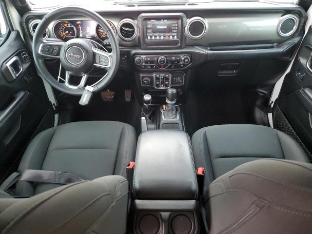 1C4HJXEN5JW245923 - 2018 JEEP WRANGLER U SAHARA WHITE photo 8