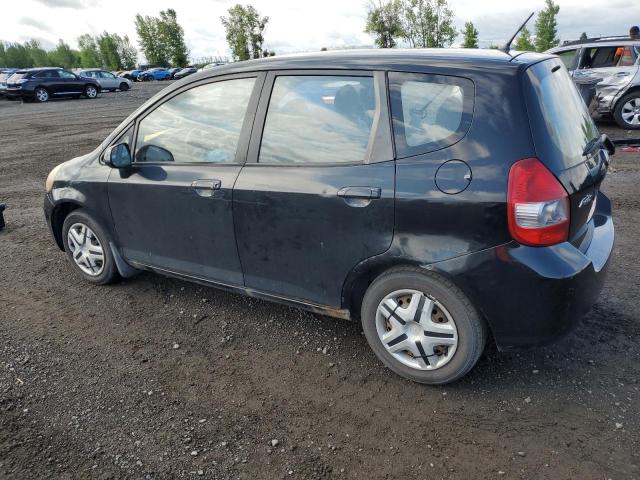 JHMGD38477S805745 - 2007 HONDA FIT BLACK photo 2