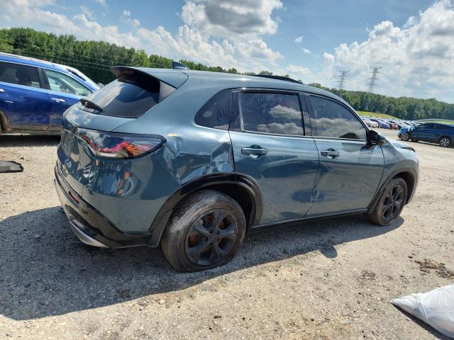 3CZRZ1H73RM757421 - 2024 HONDA HR-V EXL 蓝色 照片 3
