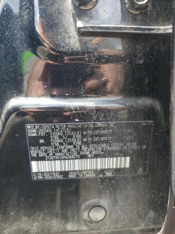 2T3ZFREV6HW368270 - 2017 TOYOTA RAV4 LE BLACK photo 13