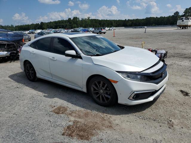 19XFC1F3XLE024441 - 2020 HONDA CIVIC EX WHITE photo 4