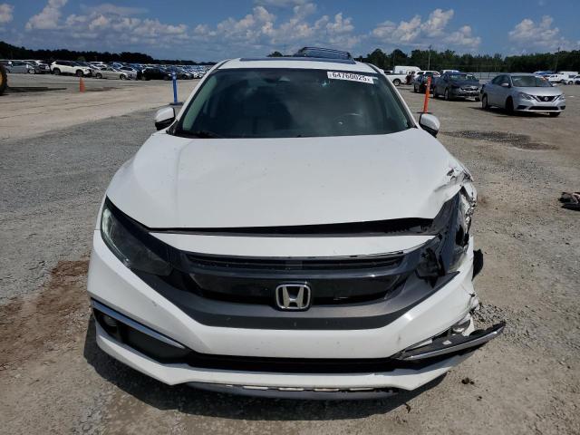 19XFC1F3XLE024441 - 2020 HONDA CIVIC EX WHITE photo 5