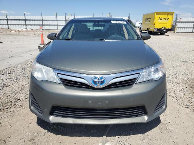 4T1BD1FK1EU106304 - 2014 TOYOTA CAMRY HYBRID GRAY photo 5