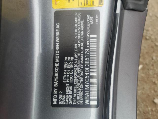 WBALM7C54DE385179 - 2013 BMW Z4 SDRIVE35I Gümüş foto 12