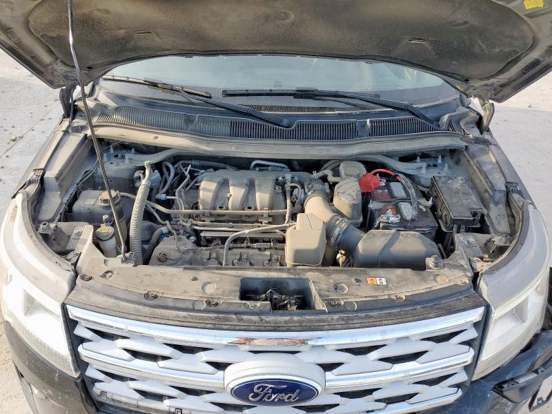 1FM5K7D88JGC69568 - 2018 FORD EXPLORER XLT Қара фото 12