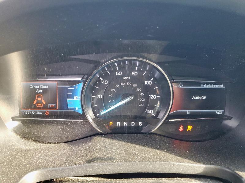 1FM5K7D88JGC69568 - 2018 FORD EXPLORER XLT Қара фото 9