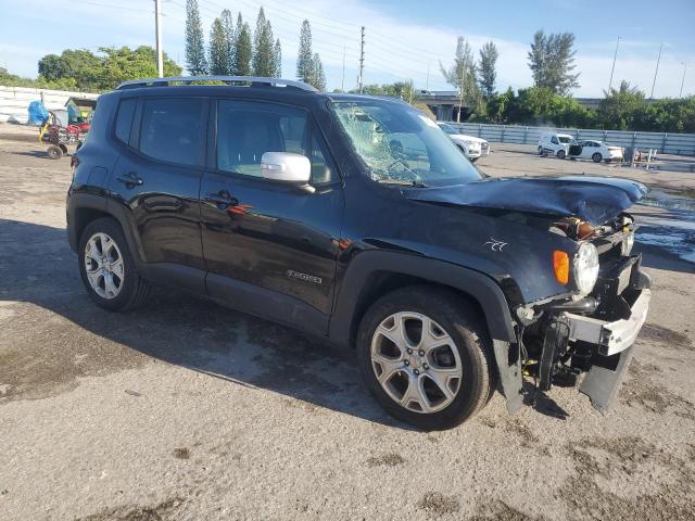 ZACCJADB4HPF84498 - 2017 JEEP RENEGADE LIMITED BLACK photo 4