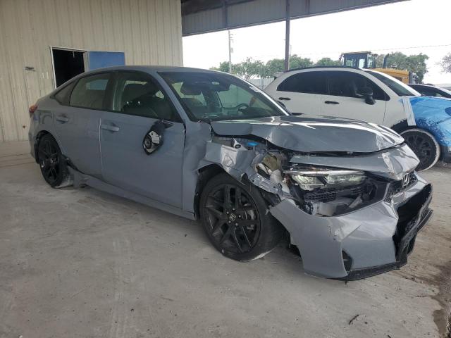 2HGFE2F54SH552949 - 2025 HONDA CIVIC SPORT GRAY photo 4