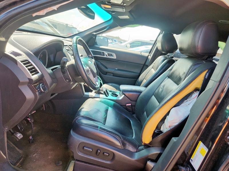 1FM5K7F89DGC12104 - 2013 FORD EXPLORER LIMITED GRAY photo 7