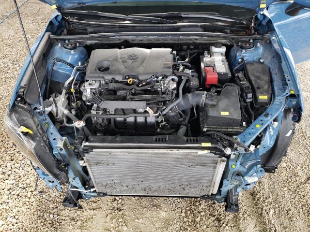 4T1T11AK8PU177328 - 2023 TOYOTA CAMRY SE NIGHT SHADE BLUE photo 11