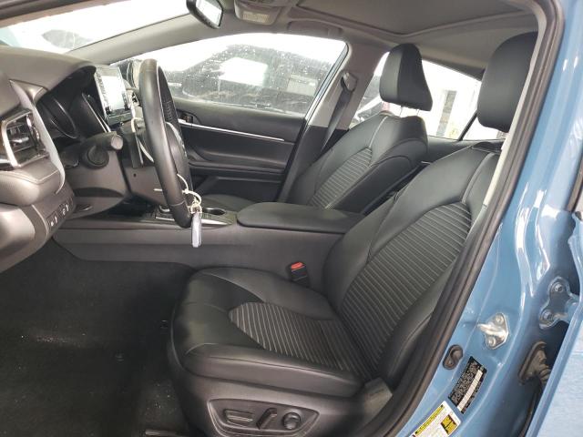 4T1T11AK8PU177328 - 2023 TOYOTA CAMRY SE NIGHT SHADE BLUE photo 7