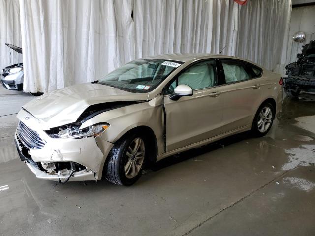 3FA6P0HD8JR222628 - 2018 FORD FUSION SE TAN photo 1