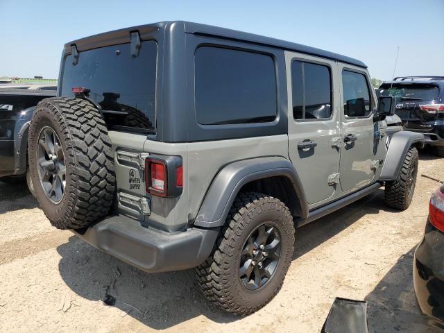 1C4HJXDN9MW832700 - 2021 JEEP WRANGLER U SPORT Gris photo 3