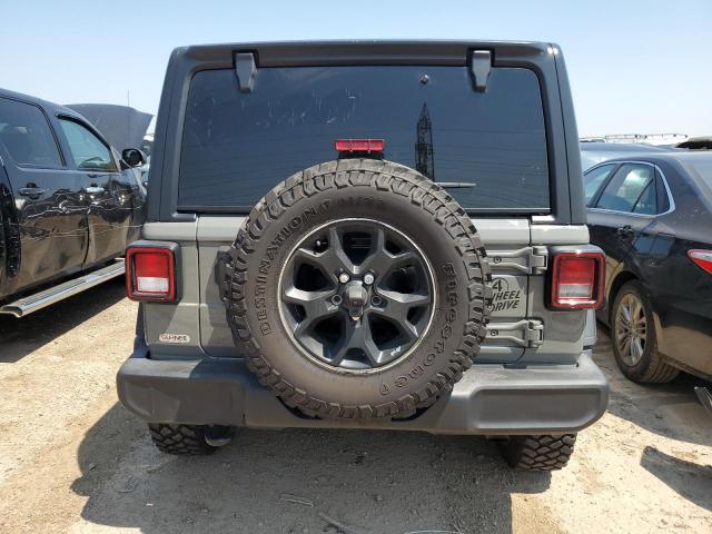 1C4HJXDN9MW832700 - 2021 JEEP WRANGLER U SPORT Gris photo 6