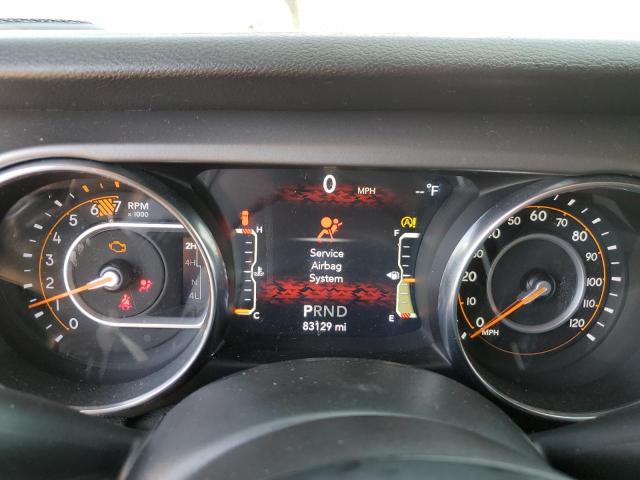 1C4HJXDN9MW832700 - 2021 JEEP WRANGLER U SPORT Gris photo 9