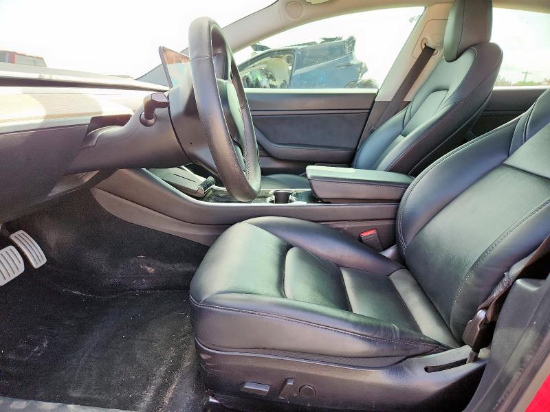 5YJ3E1EC6LF713210 - 2020 TESLA MODEL 3 Қызыл фото 7