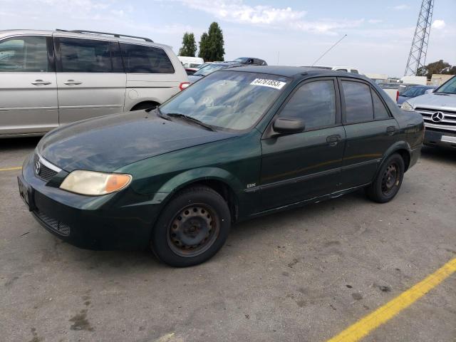 JM1BJ222910439621 - 2001 MAZDA PROTEGE DX GREEN photo 1