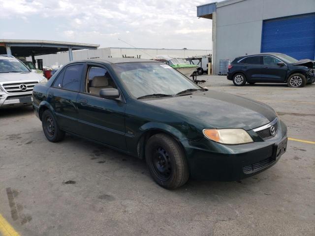 JM1BJ222910439621 - 2001 MAZDA PROTEGE DX GREEN photo 4