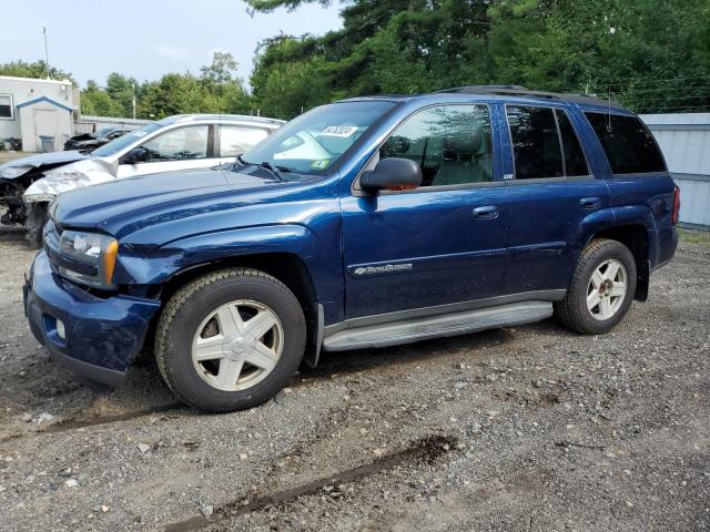 1GNDT13S232153670 - 2003 CHEVROLET TRAILBLAZE BLUE photo 1