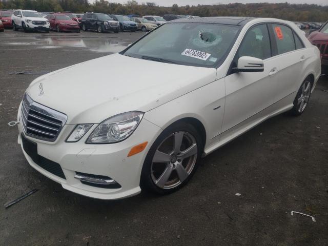 WDDHF8JB6CA629864 - 2012 MERCEDES-BENZ E 350 4MATIC WHITE photo 2