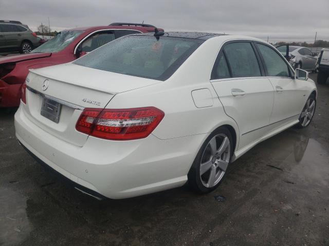 WDDHF8JB6CA629864 - 2012 MERCEDES-BENZ E 350 4MATIC WHITE photo 4